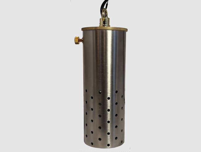 Brass Top / Stainless Steel Body