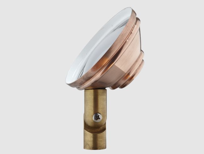 Copper shop flood lights