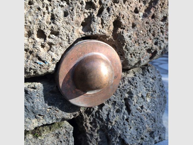 Copper after exposure to weather