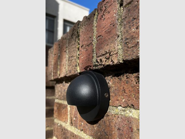 Black finish - in situ