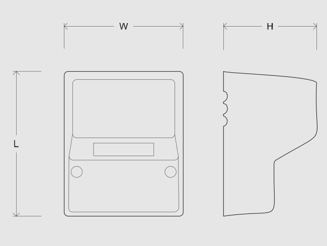 Dimensions diagram